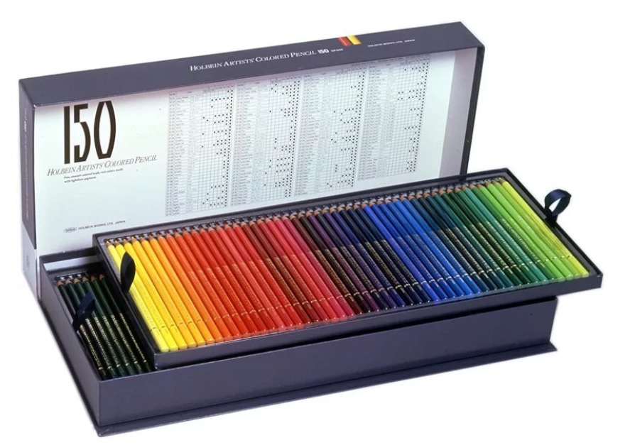 Holbein Artist Colored Pencil 150 colours 